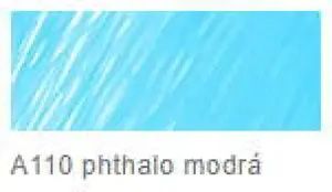 Štětečkový popisovač Faber-Castell – 110 pthalo modrý