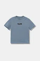 Dětské bavlněné tričko Puma ESS LOGO LAB Relaxed Execution Tee B modrá barva, s potiskem, 688984
