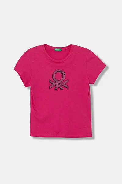 Dětské bavlněné tričko United Colors of Benetton