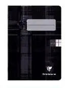 Školní sešit Clairefontaine Metric A5 "545" čtverečkovaný, 40 listů CZ/SK, černý