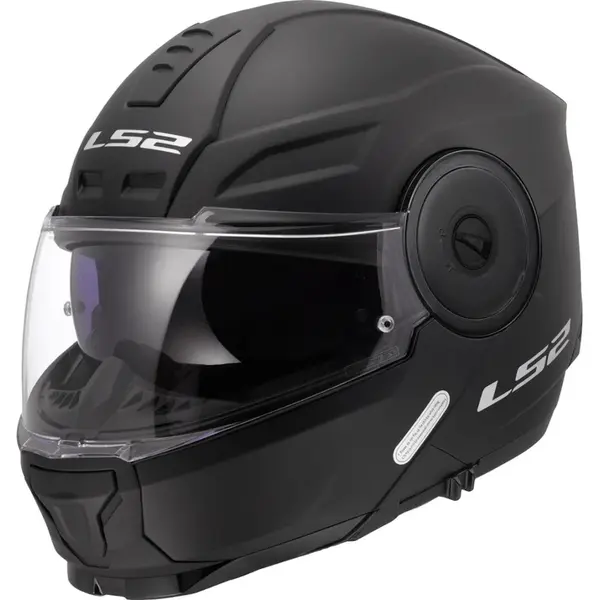 Výklopná moto přilba LS2 FF902 Scope II Solid Matt Black 3XL (65-66)
