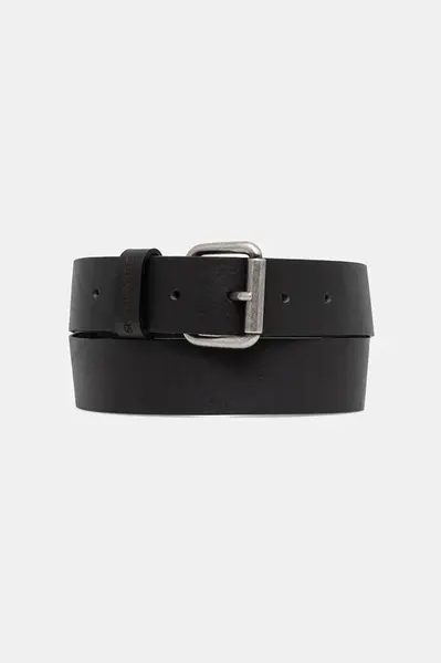 Kožený pásek Guess Jeans dámský, černá barva, M5YZ17 L0WS0