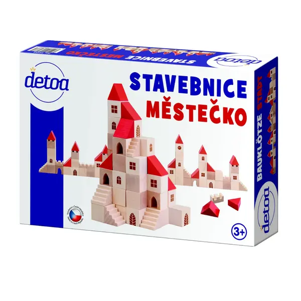 Detoa Stavebnice Městečko 1 ks
