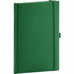 Notes Aprint - zelený, tečkovaný, 15 × 21 cm