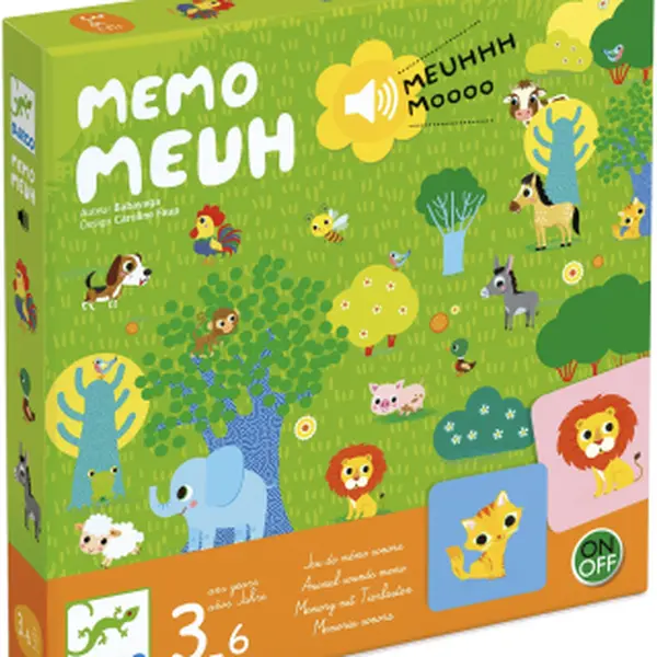 Pexeso se zvuky - Zvířátka