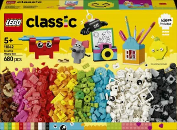 Kreativní veselá krabička - LEGO Classic (11042)