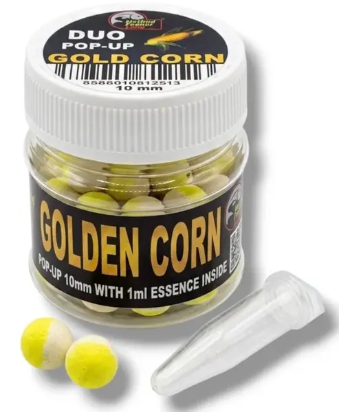Method feeder fans pop up duo energy 10 mm 50 ml + sprej esencia 2 ml - golden corn