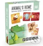 Montessori puzzle ZVIERACÍ DOMOV