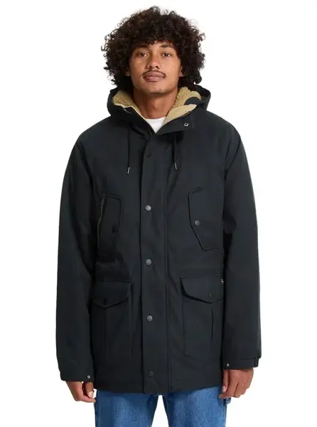 Volcom pánská bunda Starget Black | Černá | Velikost M