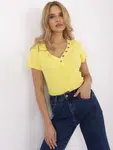 Blouse-DHJ-BZ-25168.00-yellow