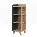 Vicco MIDI SKŘÍŇKA Karen Sonoma/antracit 30 x 90 cm se 4 policemi