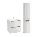 Petits-meubles KOUPELNOVÝ NÁBYTEK 60cm Livia 2er-Set Bílá