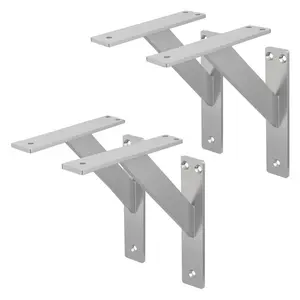 ML-DESIGN SADA 2 KUSŮ NÁSTĚNNÝCH DRŽÁKŮ