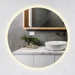 TULUP ZRCADLO Kulaté 70 cm LED 3000K