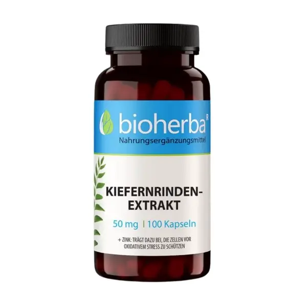 Extrakt z borovicovej kôry 50 mg - 100 kapsúl - Bioherba