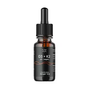 FLOW NUTRITION D3 + K2 Vegan Oil 10 ml
