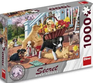 Secret collection puzzle: Štěňata 1000 dílků (poškozené)