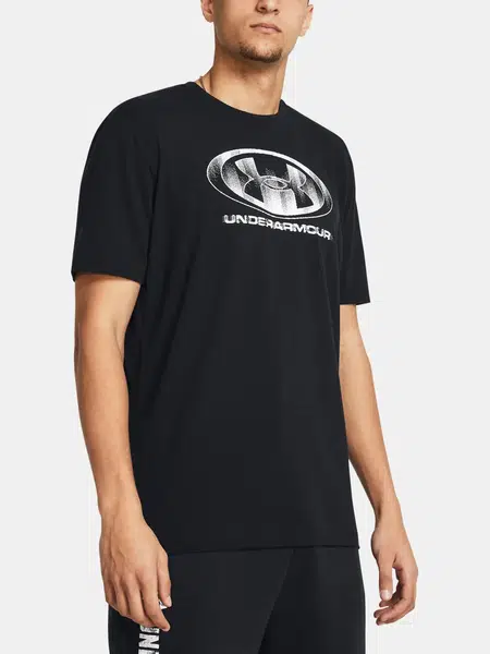 Pánské tričko Under Armour M Glitch Logo 60/40S SS
