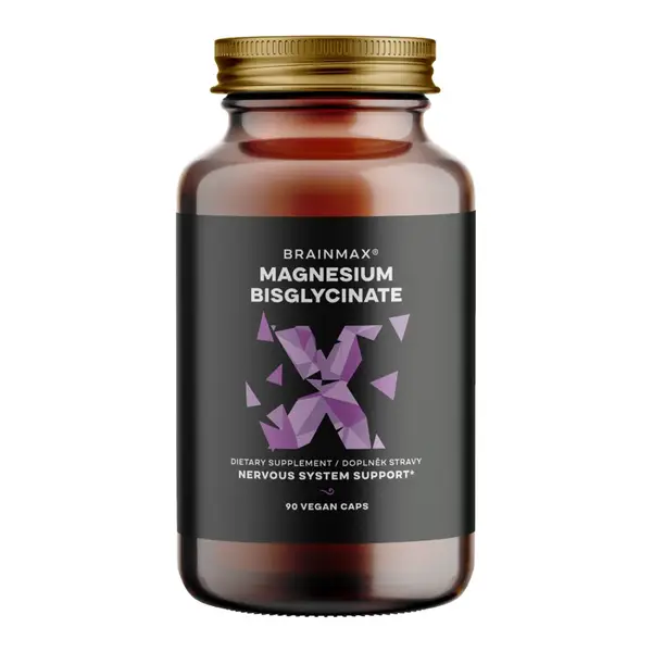 BrainMax Magnesium Bisglycinate 90 kapslí