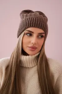 Kesi Fleecová čepice Anna K238 mocca