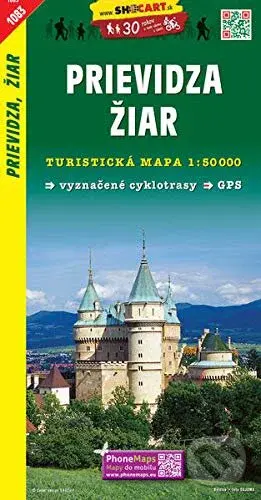 Prievidza, Žiar 1:50 000