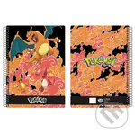 Pokémon A4 blok krúžkový Charmander