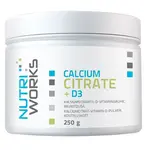 NutriWorks Calcium Citrate + D3 - 250g