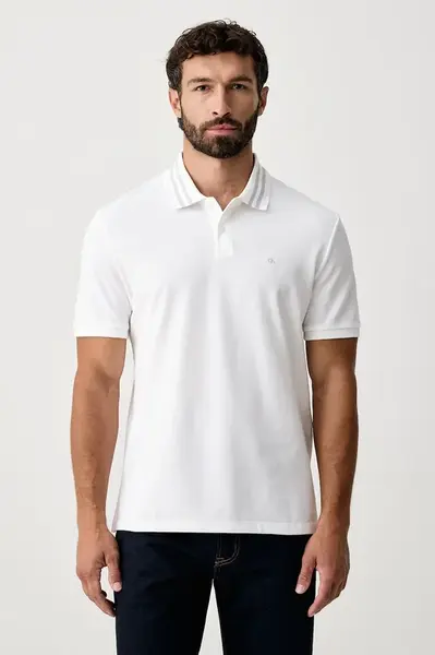 Calvin Klein Jeans  polo pánské bavlněné