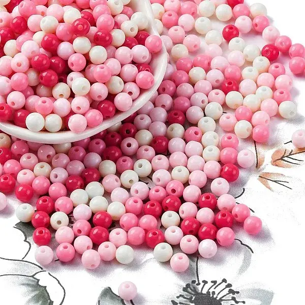 Opaque Acrylic Beads