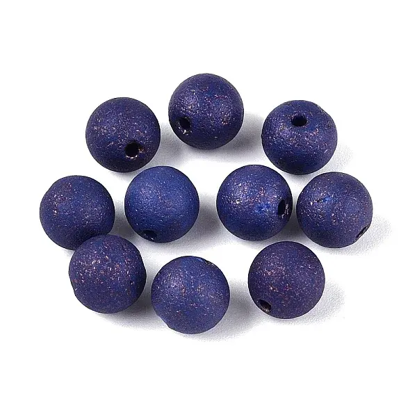 Frosted Glass Beads