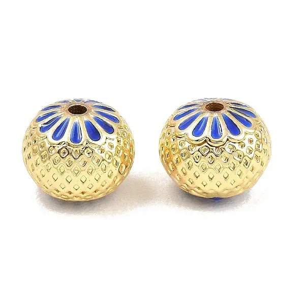 Brass Enamel Beads