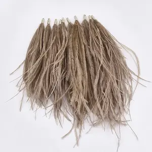 Ostrich Feather Tassel Big Pendant Decorations