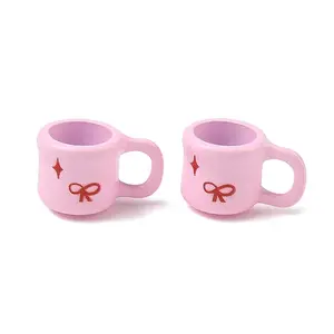 Baking Paint & Printed Alloy Pendants