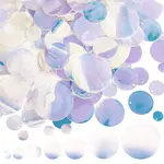 340Pcs 7 Style Iridescent PVC Paillette/Sequins Pendants