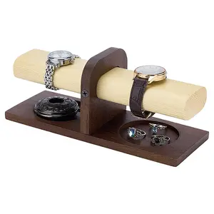 T Bar Wood Watches Holder Stands