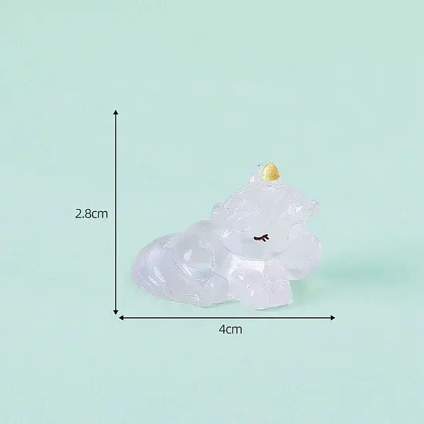 Luminous Glow in the Dark Resin Sculpture Display Decorations