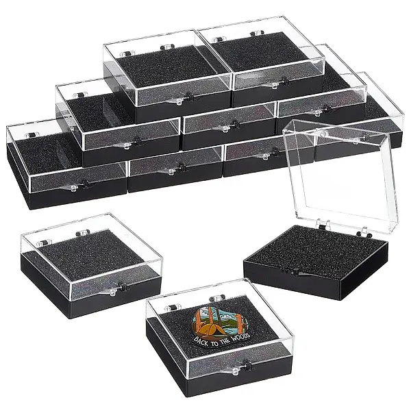 Plastic Badge Storage Gift Box