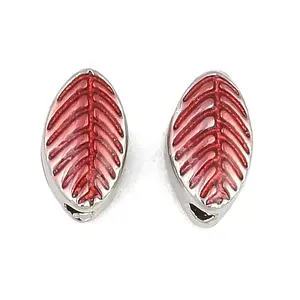 Brass Enamel Beads