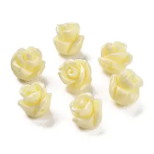 Synthetic Coral Carved Beads