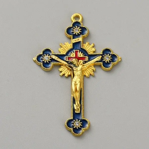 Zinc Alloy Enamel Pendants
