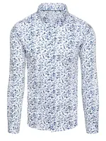 Pánská vzorovaná košile slim fit