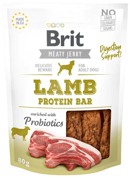 Brit Jerky Lamb Protein Bar 80g