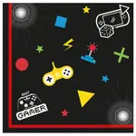 Ubrousky papírové Gaming Party 20 ks