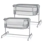 KINDERKRAFT Postýlka dětská polohovatelná Nestee Up2 Full Light Grey