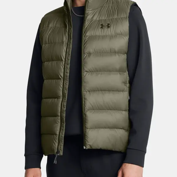 Pánská vesta Under Armour LEGEND DOWN VEST-GRN - Pánské