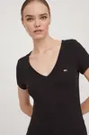Tommy Jeans  tričko dámské bavlněné s elastanem