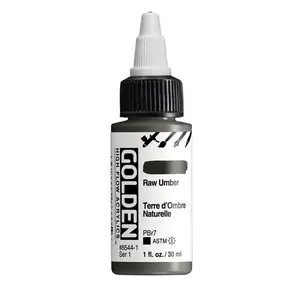 Akrylová barva Golden High Flow 30 ml - Raw Umber 8544