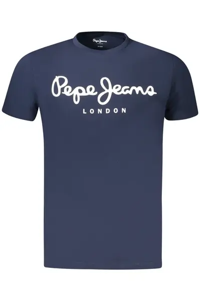 Tmavě modré pánské tričko Pepe Jeans Original - Pánské