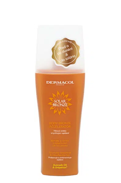 DERMACOL Solar Bronze Tělové mléko urychlující opálení 200 ml
