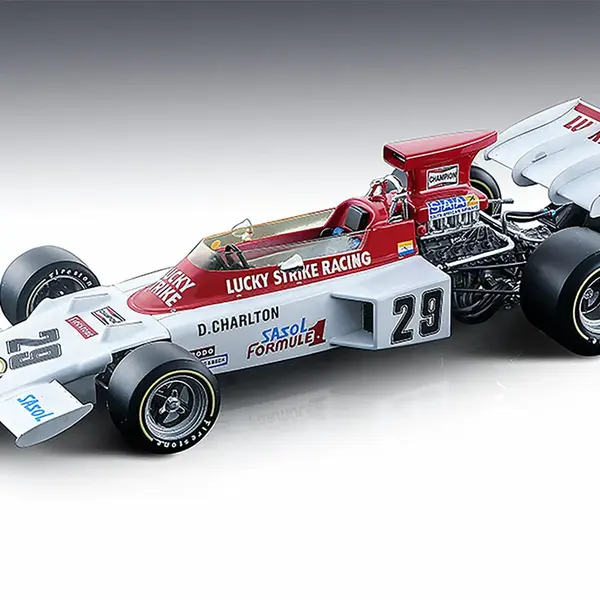Lotus 72 29 Dave Charlton "Lucky Strike Racing" Formula One F1 British GP (1972) Limited Edition to 105 pieces Worldwide 1/18 Model Car by Tecnomodel